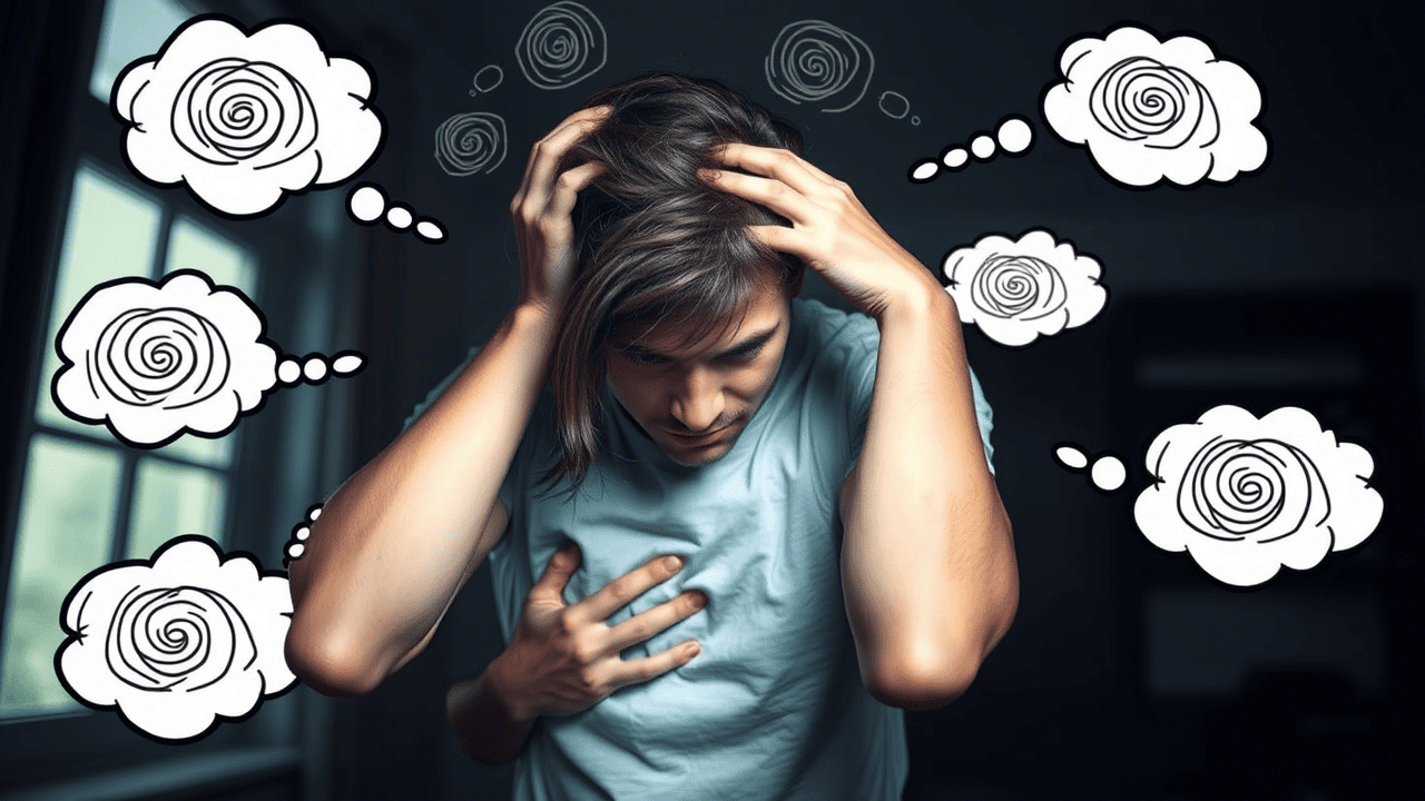 persona con ansiedad