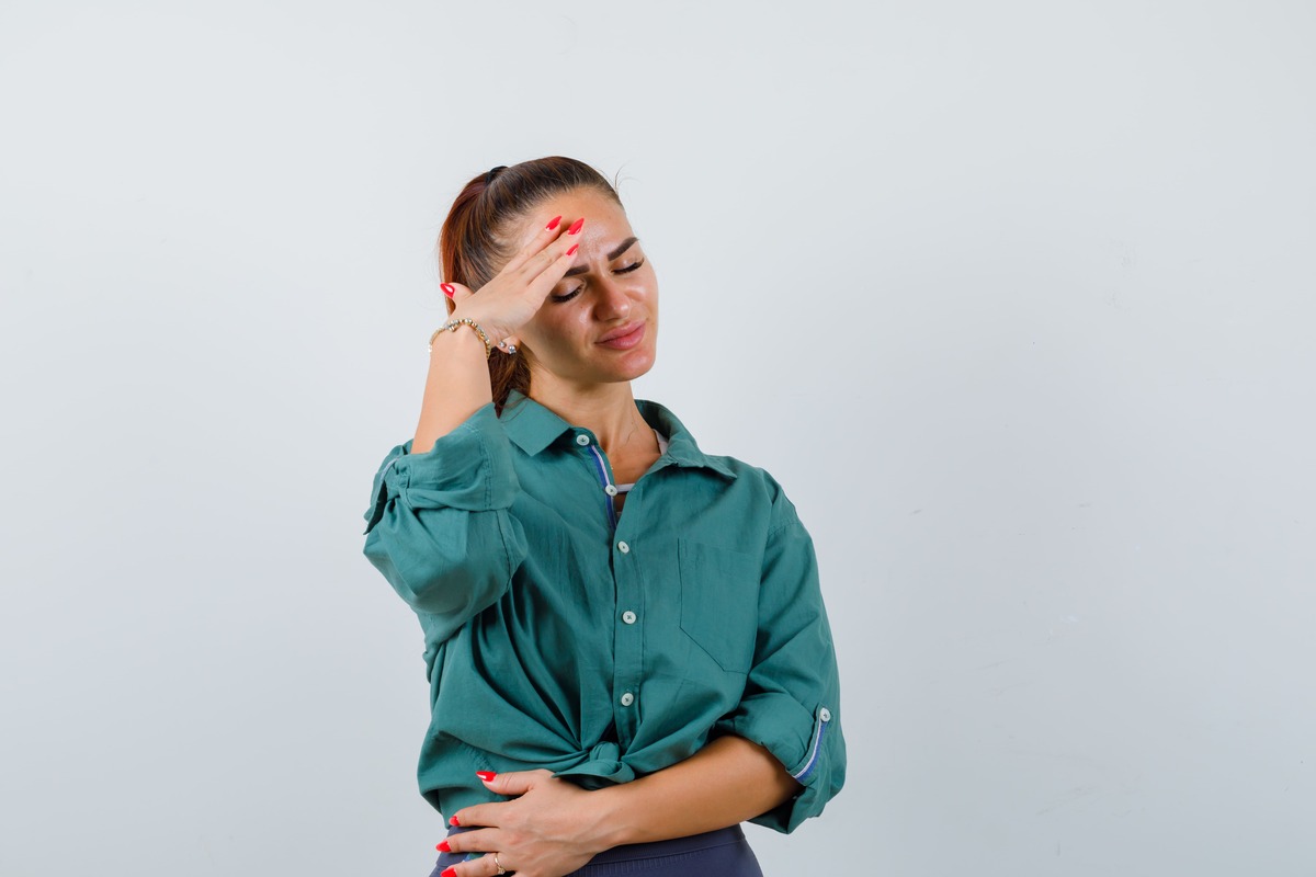 Cuerpo en tensión representado simbólicamente